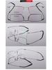 Pure Titanium Myopia Glasses: Men's Casual Business Fashion Frames with Vacuum IP Plating