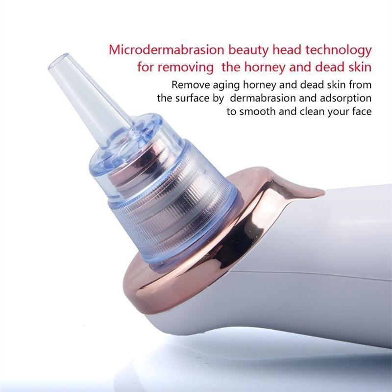 Vacuum Face Cleanser with 5 Different Attachments Branded Packaging and USB Charger