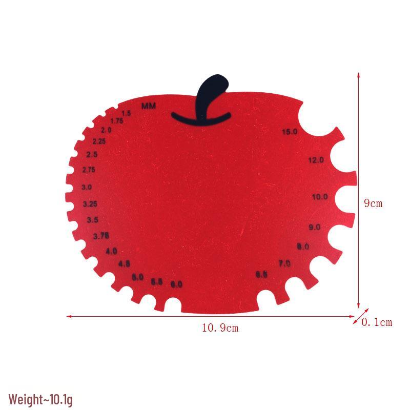 Multifunctional High-Quality Plastic Knitting Ruler Tool