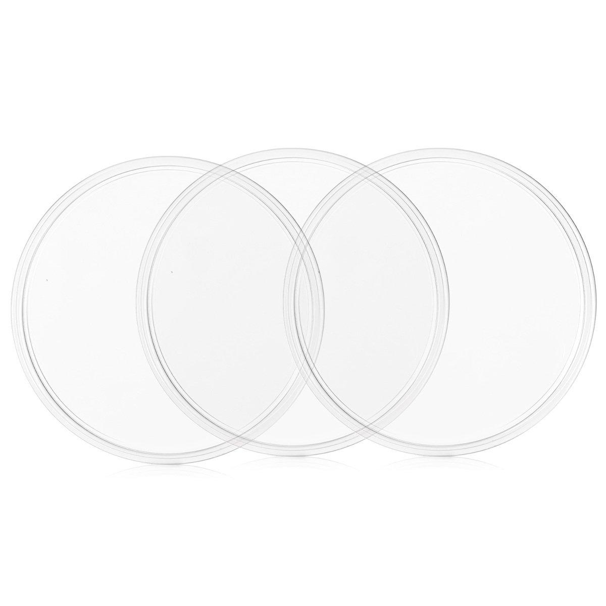 kwmobile 3x adhesive gel pad - double-sided adhesive strong silicone
