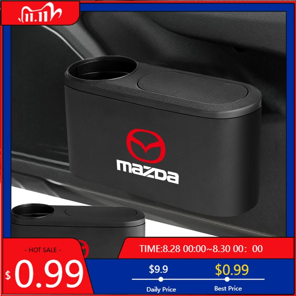 2025 Het 1 st Bilskräp Dammlåda Auto Askkopp Förvaringslåda Interiör Mugghållare Bilaccessoar För mazda Axela Atenza MS S