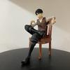 Attack on Titan Levi Ackerman PVC Figur Sammlerstück Schreibtischdekoration Für Fans