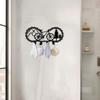 Heavy Duty Iron Bicycle Key Rack 11.8 Inch Wall Hook Bohemian Design Home Office Gift