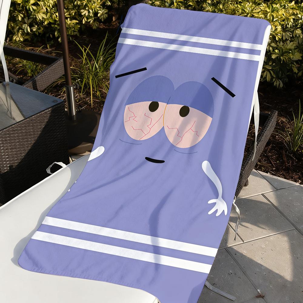 Cartoon Funny T-Towelie Towel Quick Drying Beach Towels Are Suitable For Swimming Pools Camping Yoga And The Gym