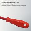 9pcs Insulated Screwdriver Set Durability AntiRust Steel Bit for Electrical Appliance Maintenance Tool AntiSkid