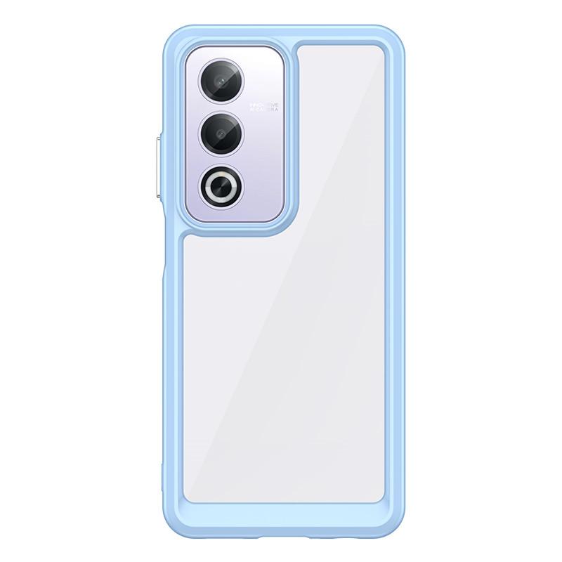For OPPO A80 Case OPPO A80 A3 Pro Cover TPU Border Acrylic Backplane Bumper Shield Protective Phone Cases OPPO A3 Pro A80 Funda