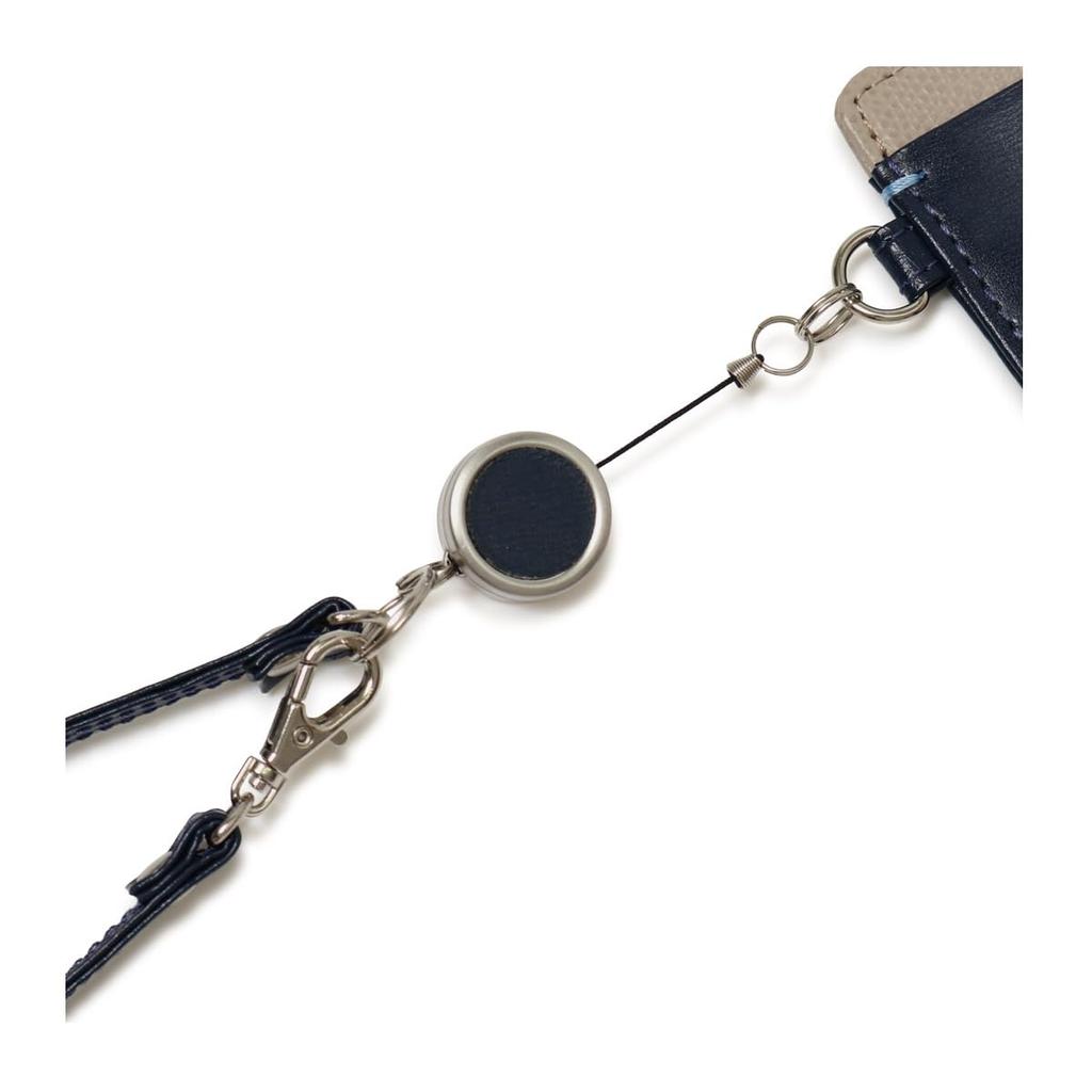 Takeo Kikuchi York Pass Case with 1070223 Black Men's Reel, [01],