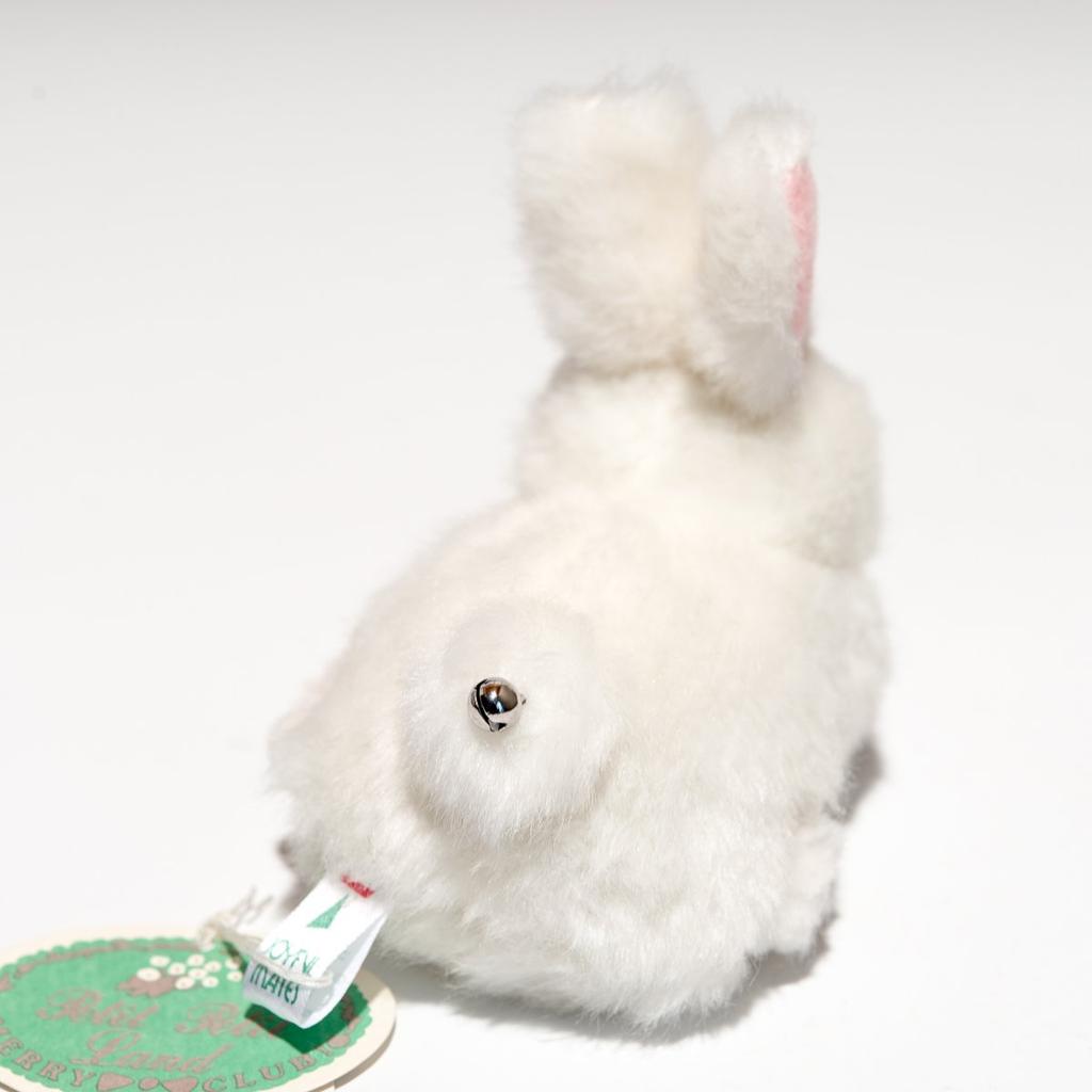 Takenoko Puchi Puchi Land A White Rabbit Plush Toy 58432