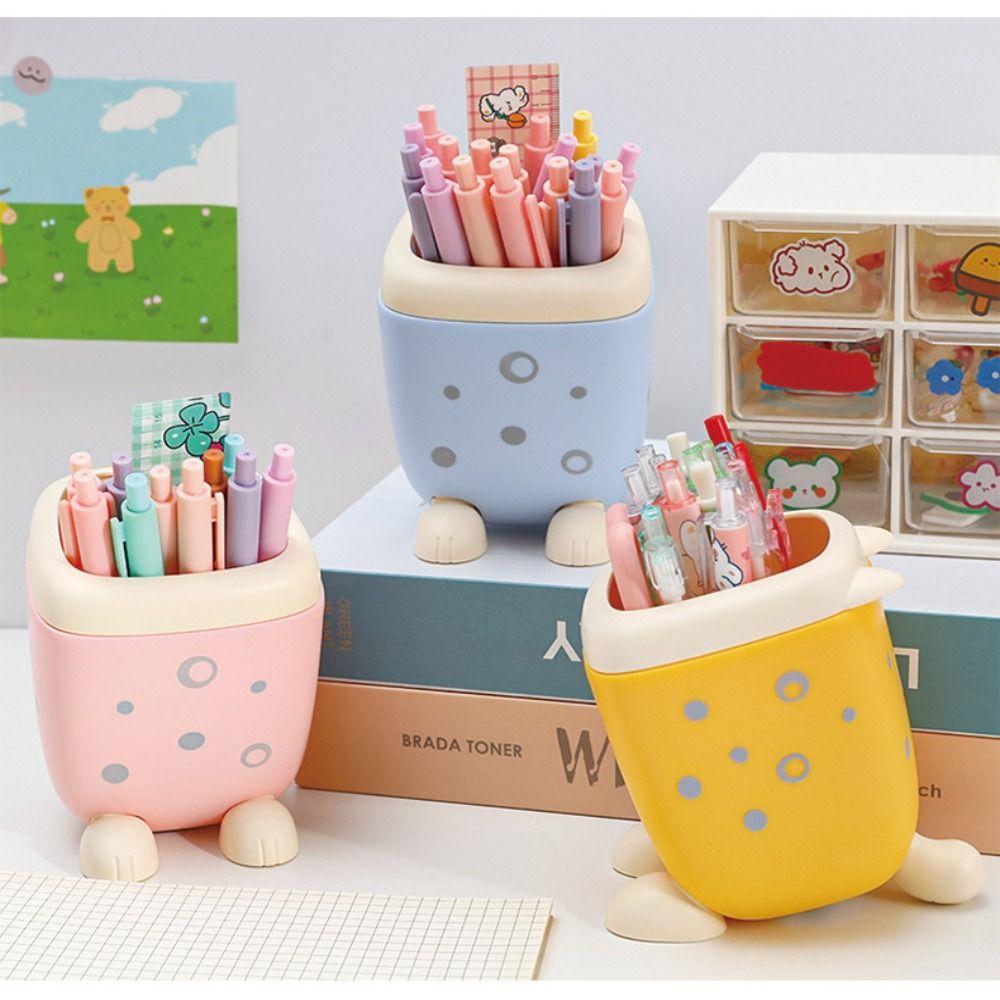 Exquisite Desktop Stationery High Appearance Pen Holder Stationery Storage Box  Desktop