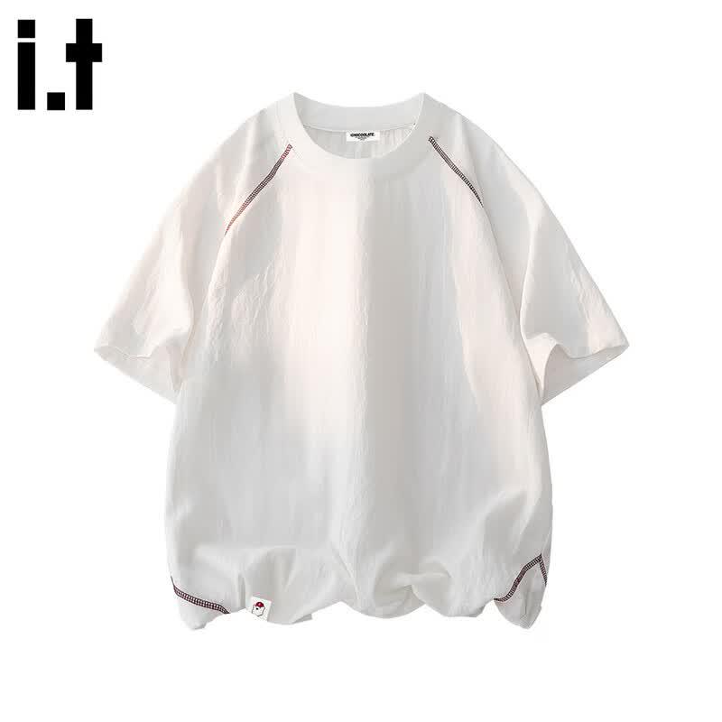 CHOCOOLATEit Men s Linen Blend Cool-Touch T-Shirt M белый