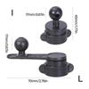 Adjustable 17mm Ball Joint Extension Arms Bracket Suitable For Car Air Vent Phone Stand And Navigation Mounting Solution