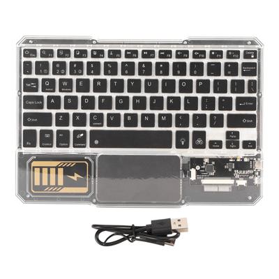 Bluetooth Keyboard Multifunction Ultra Slim Rechargeable Backlight RGB Tablet Keyboard for IOS for