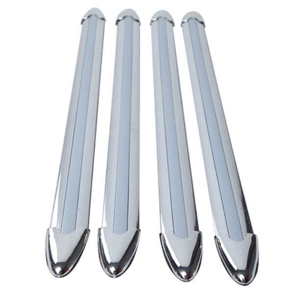 

Car Bumper Anti-Collision & Decorative Strips - Front Anti-Scratch Rubber, 4 Pack