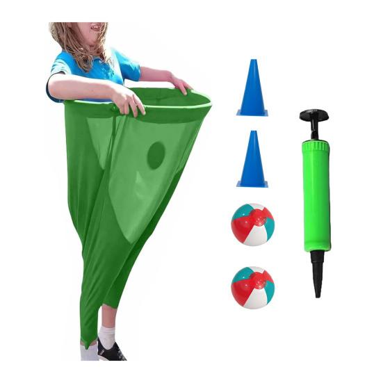 Grandma Garden Balls Game Set Giant Pants And Marker Cones Fun