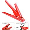 Hs-519 Cable Tie Gun Tensioning and Cutting Tool for Plastic Nylon Cable Tie Or Fasteners All Metal Casing 0.370 Inches  Width