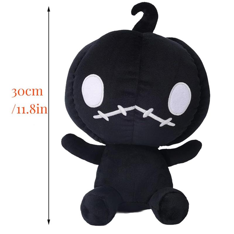 30cm Spooky Holiday Pumpkin Plush Toy Celebration Festival Cotton Gentle Pumpkin Stuffed Dolls designed for Children Spooky Holiday Xmas Birth Date