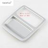 Rear Seat Water Cup Holder Frame Panel Decoration Cover Trim For Honda Accord 2018 -  ABS Matte / Carbon Fiber Accessories