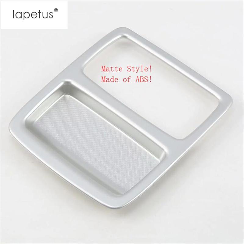 Rear Seat Water Cup Holder Frame Panel Decoration Cover Trim For Honda Accord 2018 -  ABS Matte / Carbon Fiber Accessories