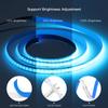 Tuya Smart APP Control WiFi /Bluetooth RGB LED Strip Light Dimmable USB COB Adhesive Ribbon for TV Computer Ambinet Backlight