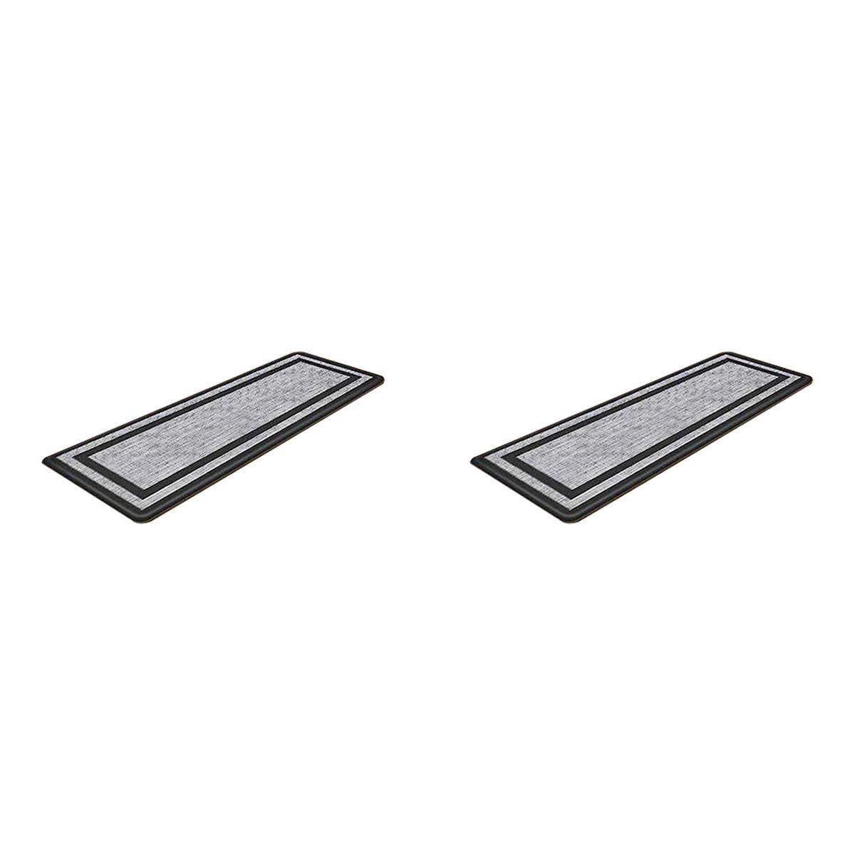 

2025+ 2X Anti-Fatigue and Anti-Skid Mats for Kitchen Floor Mats, Household Oil-Proof and Floor-Free чёрный