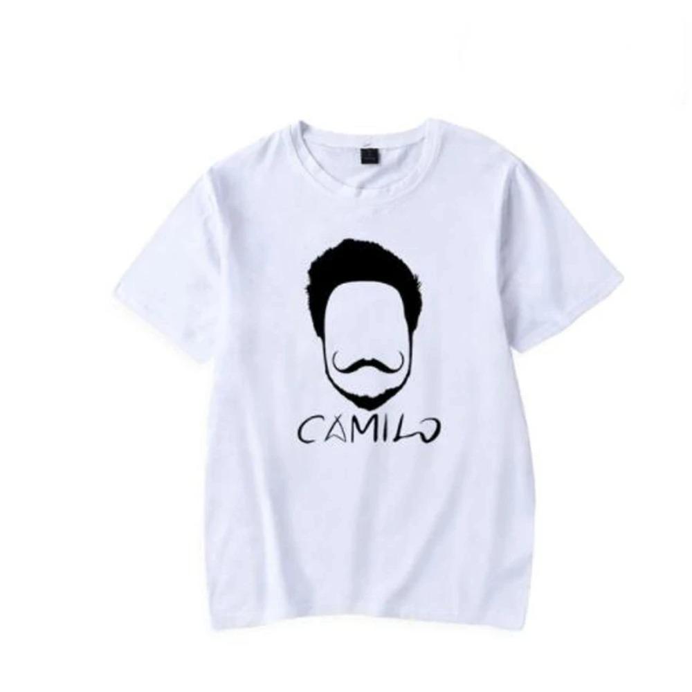 2024 Fashion Camilo Echeverry Fun Print  T-Shirt Men's Summer Casual Plus Size Men Hip Hop Homme Streetwear Loose T-Shirt