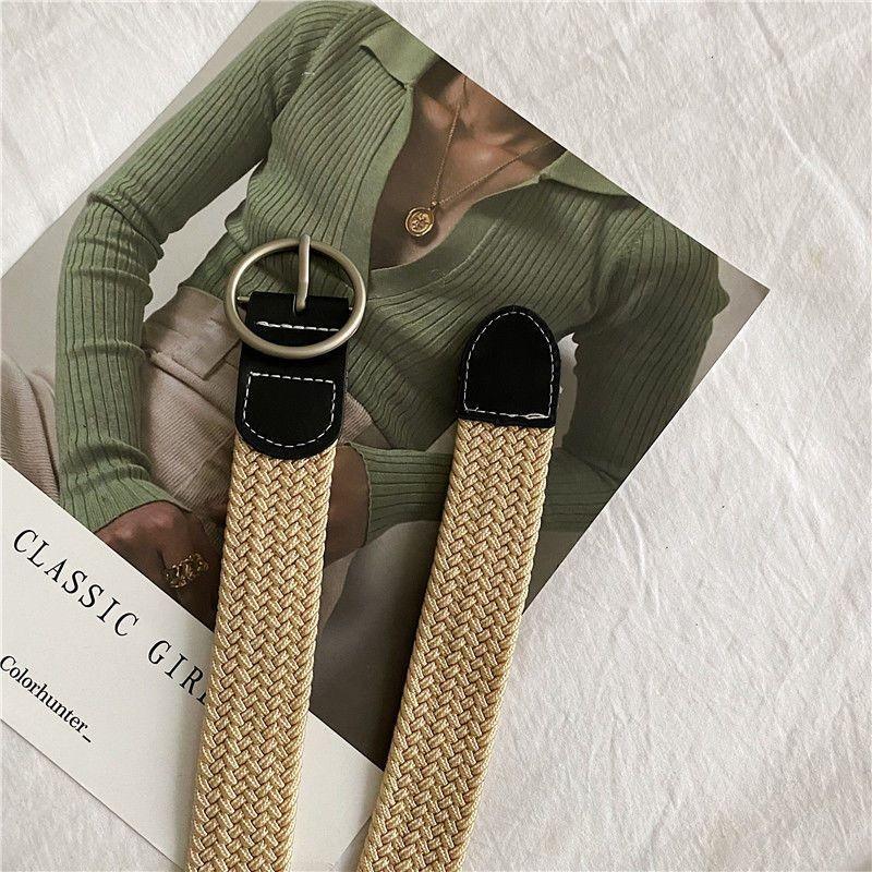 Stylish Woven Belt For Women Ideal For Casual Outfits Perfect With Jeans And Stylish Attire