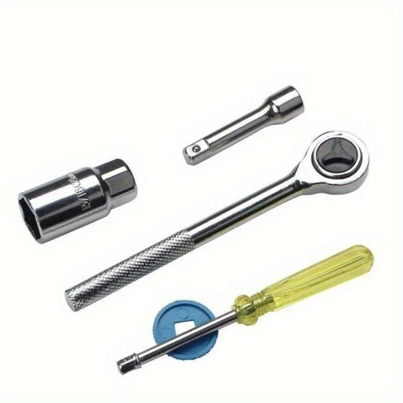 40-Piece Sockets Wrench Set For Automotive And Motorcycle Repair Hardware Tool Box Ratcheting Wrench Hexagon Combination Kit