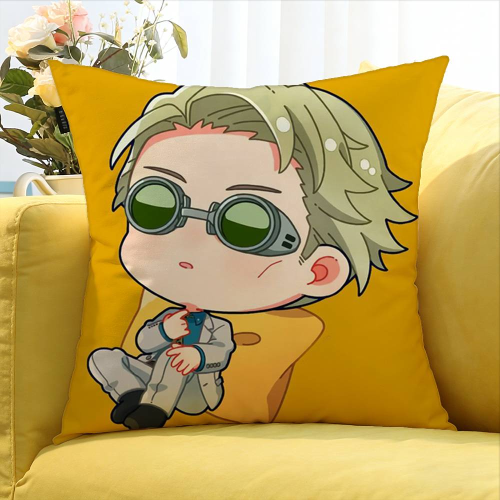 Anime Figure Nanami Kento Various Sizes Square Pillow Case For Car Home Bedchamber Decor