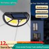 Energy-Saving Waterproof Solar LED Wall Light for Outdoor Gardens with Motion Sensor