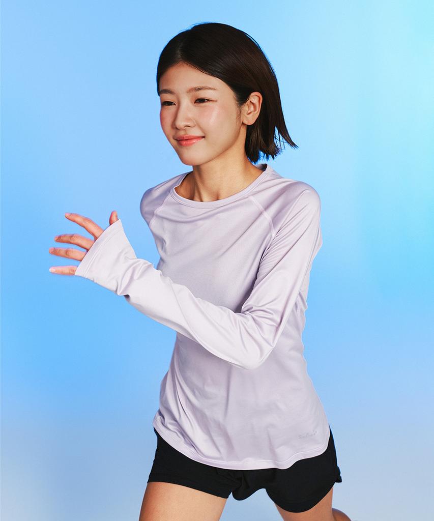 MUSINSA STANDARD SPORTS Mesh Act Flash Long Sleeve Women (3 Colors)