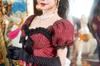 Luxterra Cosplay Halloween Rouge Bunny Red [Clear Stone] Women's