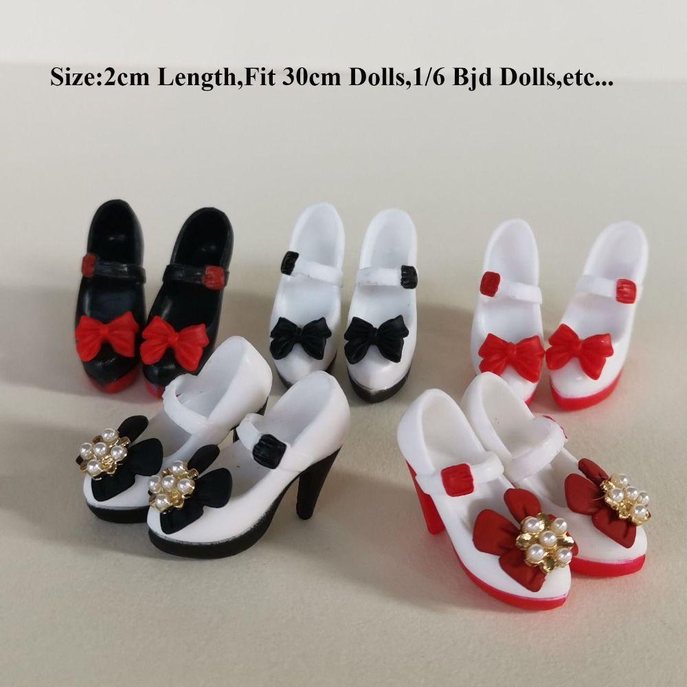 Mini Elegant High Heels Cute Super Model Shoes New Casual Sandal for 1/4 1/6 BJD 30/45cm Dolls
