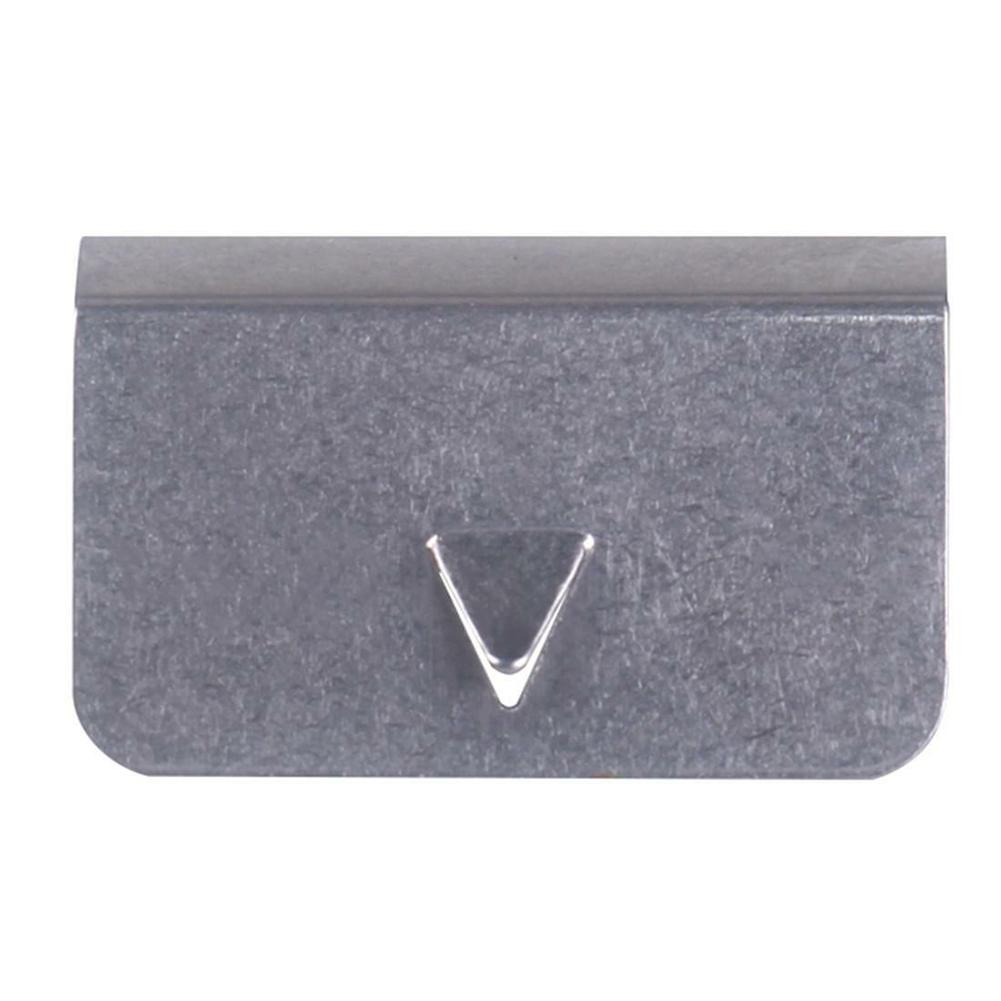 Approx.20x16x10mm Deflector Clips Silver Stainless Steel 4PACK