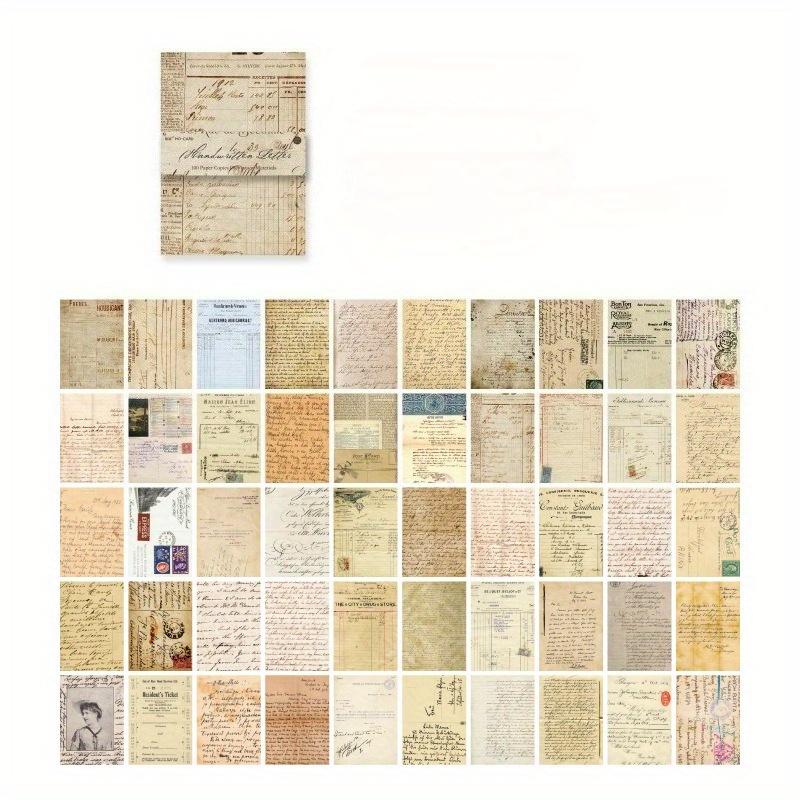 

1 шт. Папір для матеріалу довідника Серія «Ранок і вечір людини» Ретро літературний DIY прикраса для довідника базова колажний папір картон