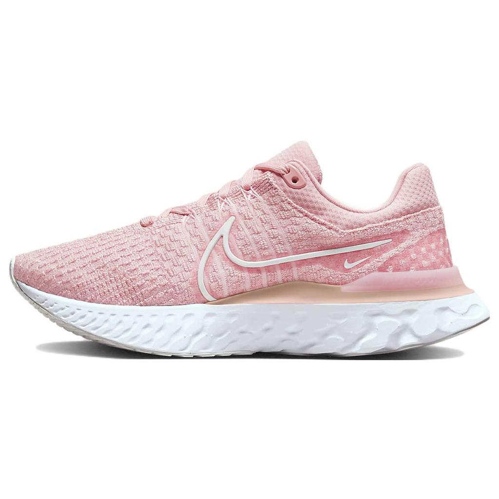 New Nike React Infinity Run Flyknit 3 Pink Glaze Women's DD3024-600