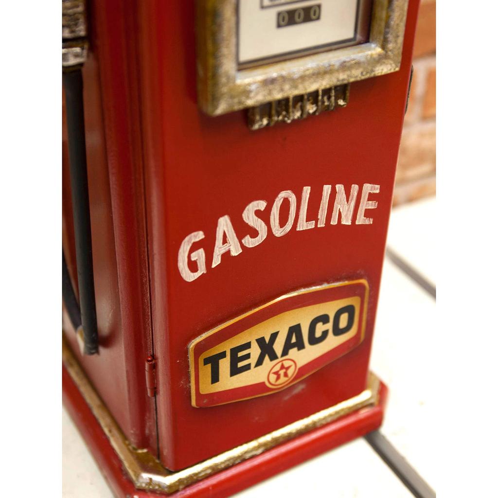 Akizuki Trading TEXACO Gas Pump Multi Cabinet 203MS3236S W19×D16.5×H53.5cm