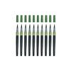 Pentel Brush Pen, Pentel Brush, Broad Tip, Black, 10 pens, XFL2B(10)
