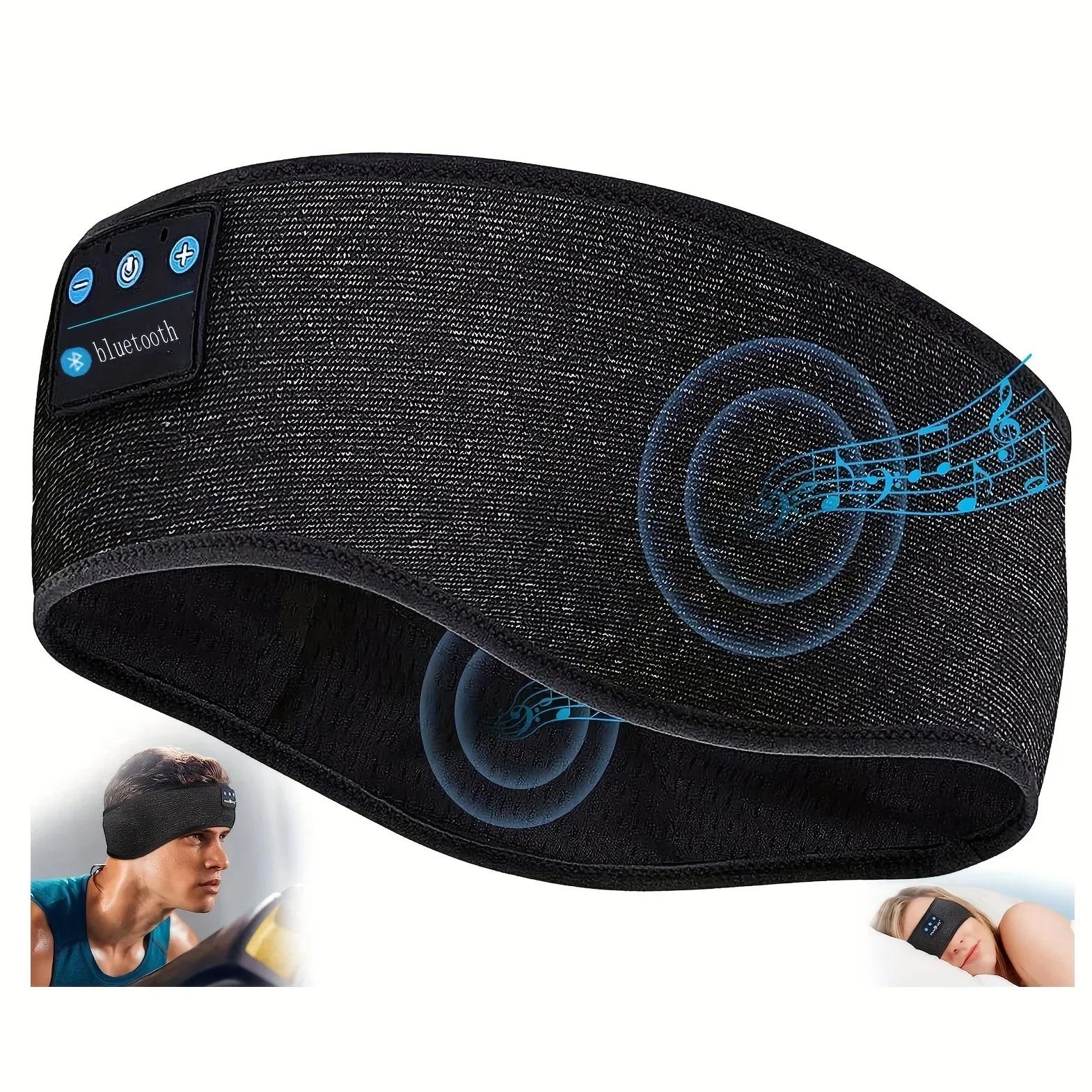 

Sleep Eye Mask Music Play Sleeping Headphones 3D Answering Phone Calls Wire-Free Sleep Goggles Perfect For Sleep Headphones Bluetooth