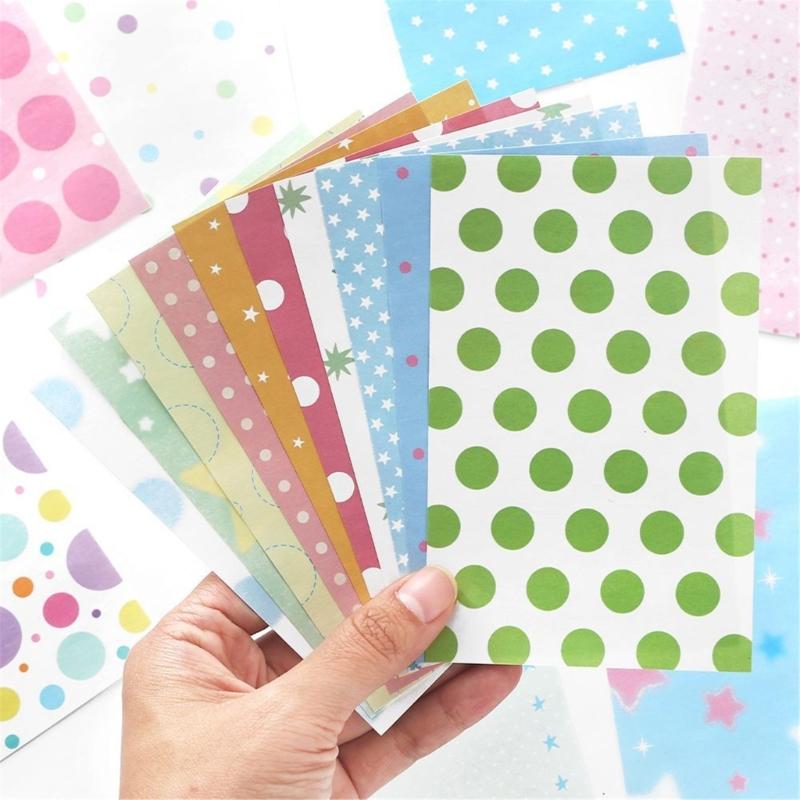 100Sheets Tearable Notepads Note Memo Paper Sheets Scrapbooking Decorative Paper for Daily Reminders and Journaling