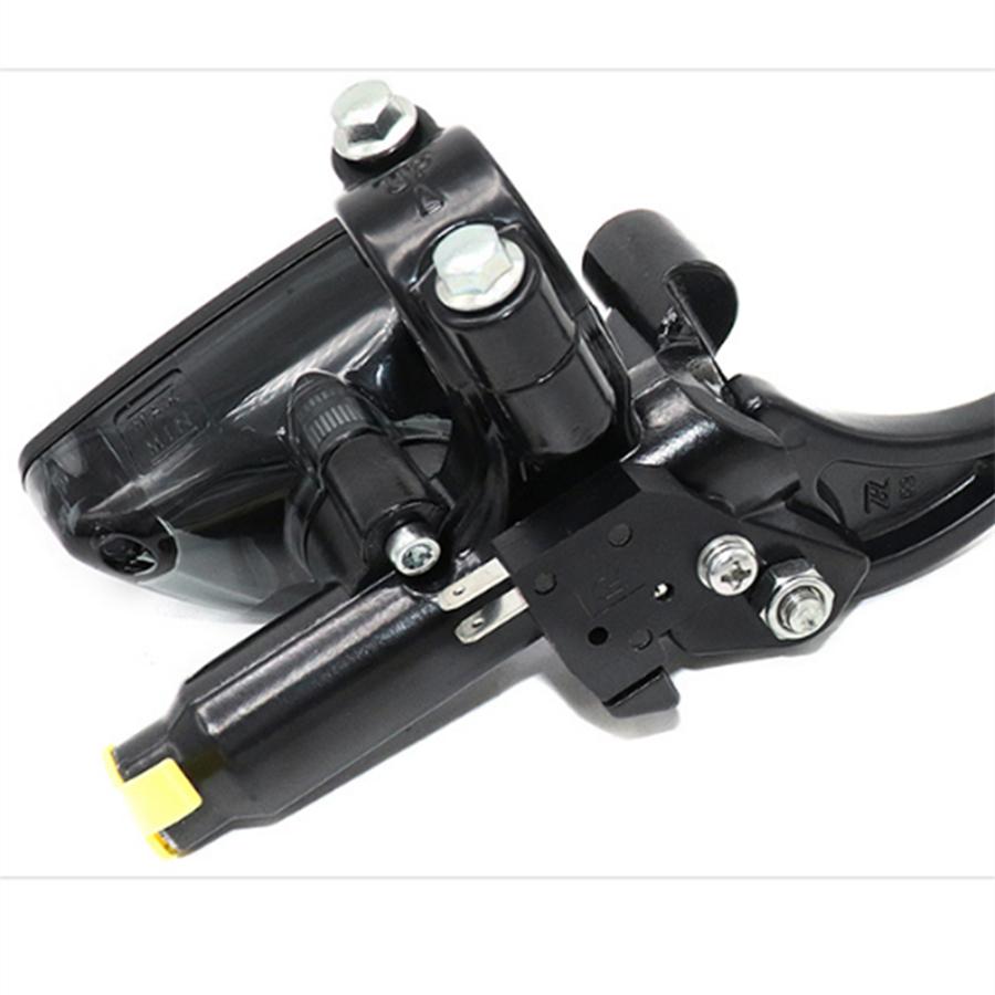 Pair 22mm 7/8 CNC Motorcycle Master Cylinder Levers Hydraulic Brake Pump Clutch Handles Handlebar Lever Reservoir Set For HONDA Yamah