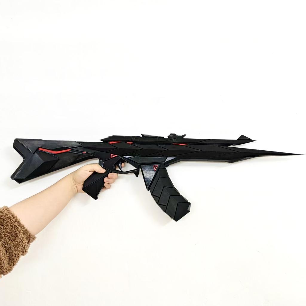75cm/85cm 3D Printing Gun Valorant Araxys Collection Balck Version Vandal 3D 1:1 Replic Game Weaponry Petg/pla Material Toy