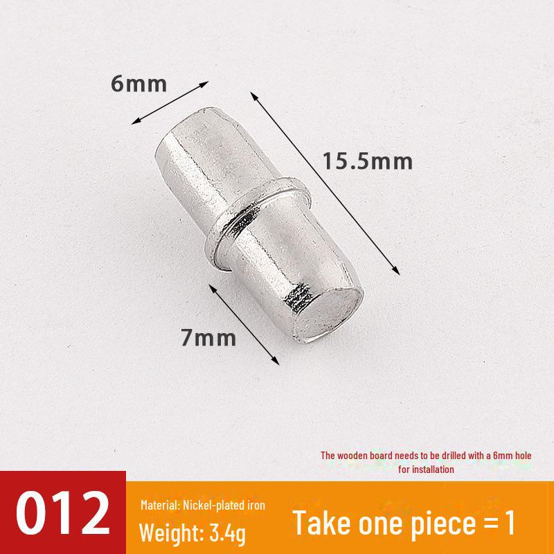 Transparent Movable Wardrobe Panel Bracket for Glass or Wooden Partition