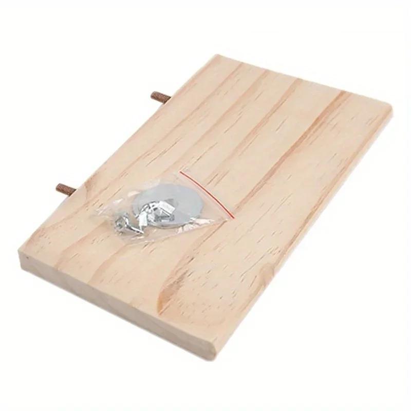 1Pcs Household Pet Wood Stand Platform Bird Toys Parrot Rack Hamster Accessories Suitable Home Pet Parrot Stand Supplies