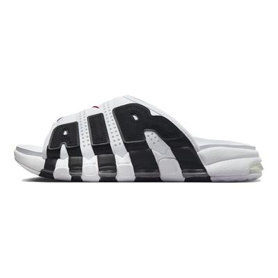 Air More Uptempo Slide White Black Red Women Sneakers Varsity-Red FJ0755-100