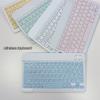 Koreanische Sprache Ultra-Schlanke Bluetooth-Tastatur Tragbar Mini Kabellos Wiederaufladbar für iPad Koreanisch