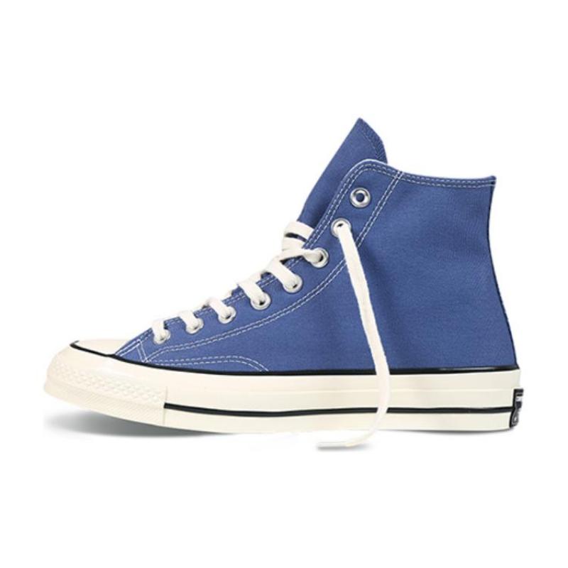 Converse Chuck Taylor All Star 1970s Hi Top True Comfortable and Versatile High Top Espadrilles Unisex Blue & White