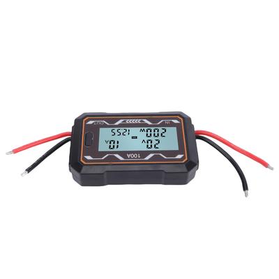 Batterieverbrauchs-Leistungsmesser 100A LCD-Anzeige Spannung Strom Wattmeter Leistungsanalysator