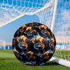 Kombat Warrior In Shadows Size 5 Soccer Ball, Suitable for Training and Matches, High-Elasticity, Wear-Resistant Material Gift for Fan