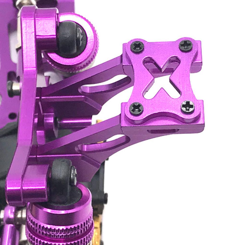 RCGOFOLLOW 2pieces Aluminum Alloy High Speed Tail Wing For 1/14 Rc Tail Wing 144001 RC Car Part RC Car Accessories