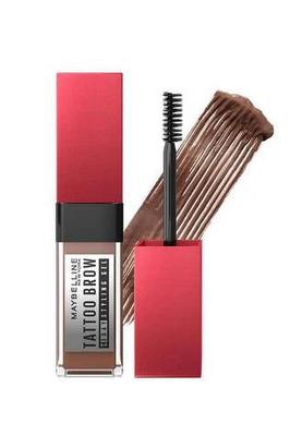 Maybelline Koloryzujący żel do brwi, Półtrwały, Wodoodporny i odporny na rozmazywanie, Żel do stylizacji brwi 3-dniowy, Tattoo Brow, Ciepły brąz, 6 ml